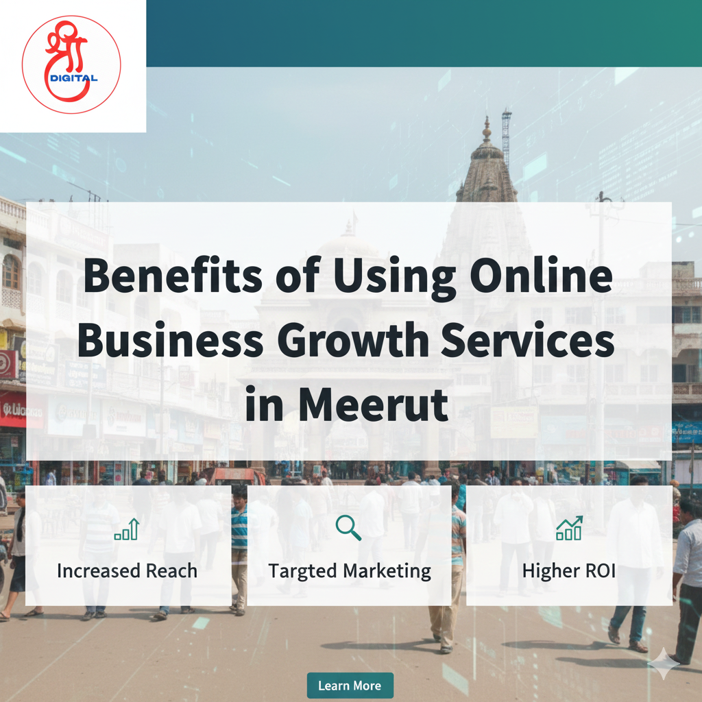 online business growth services in Meerut